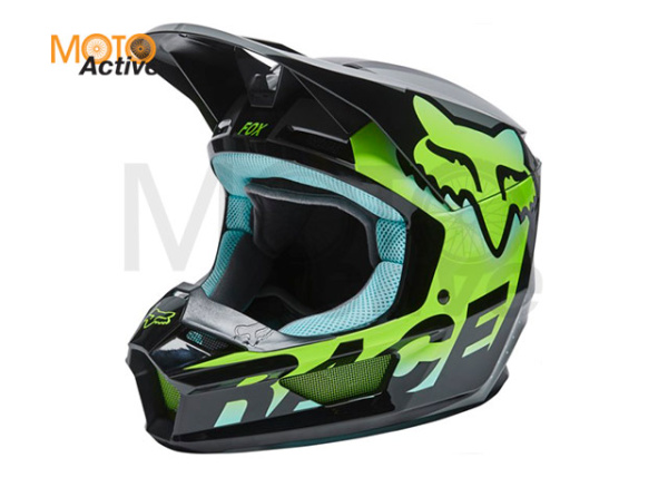 Мотошлем Fox V1 Trice Helmet Teal (2022)